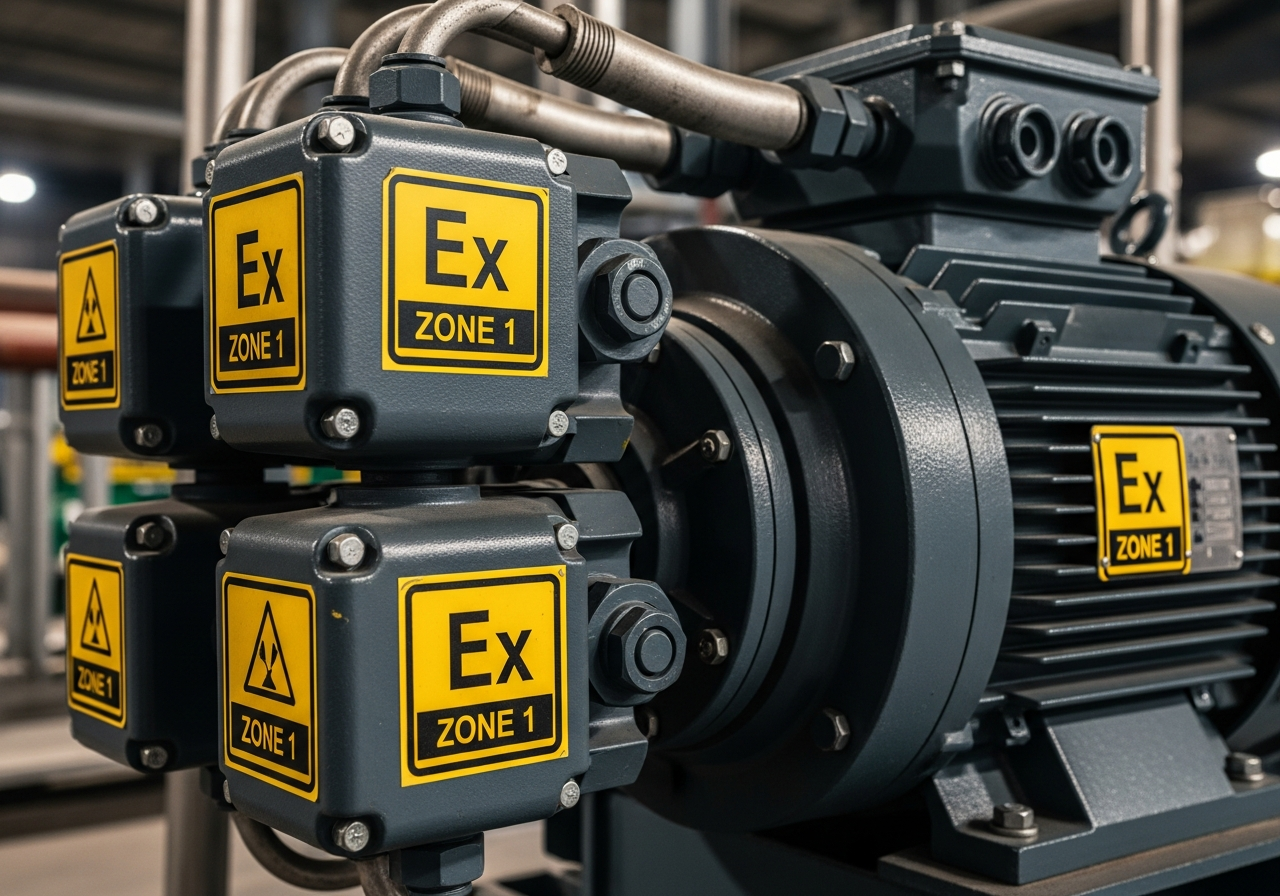 Ex-proof Flameproof Motor 75 kW