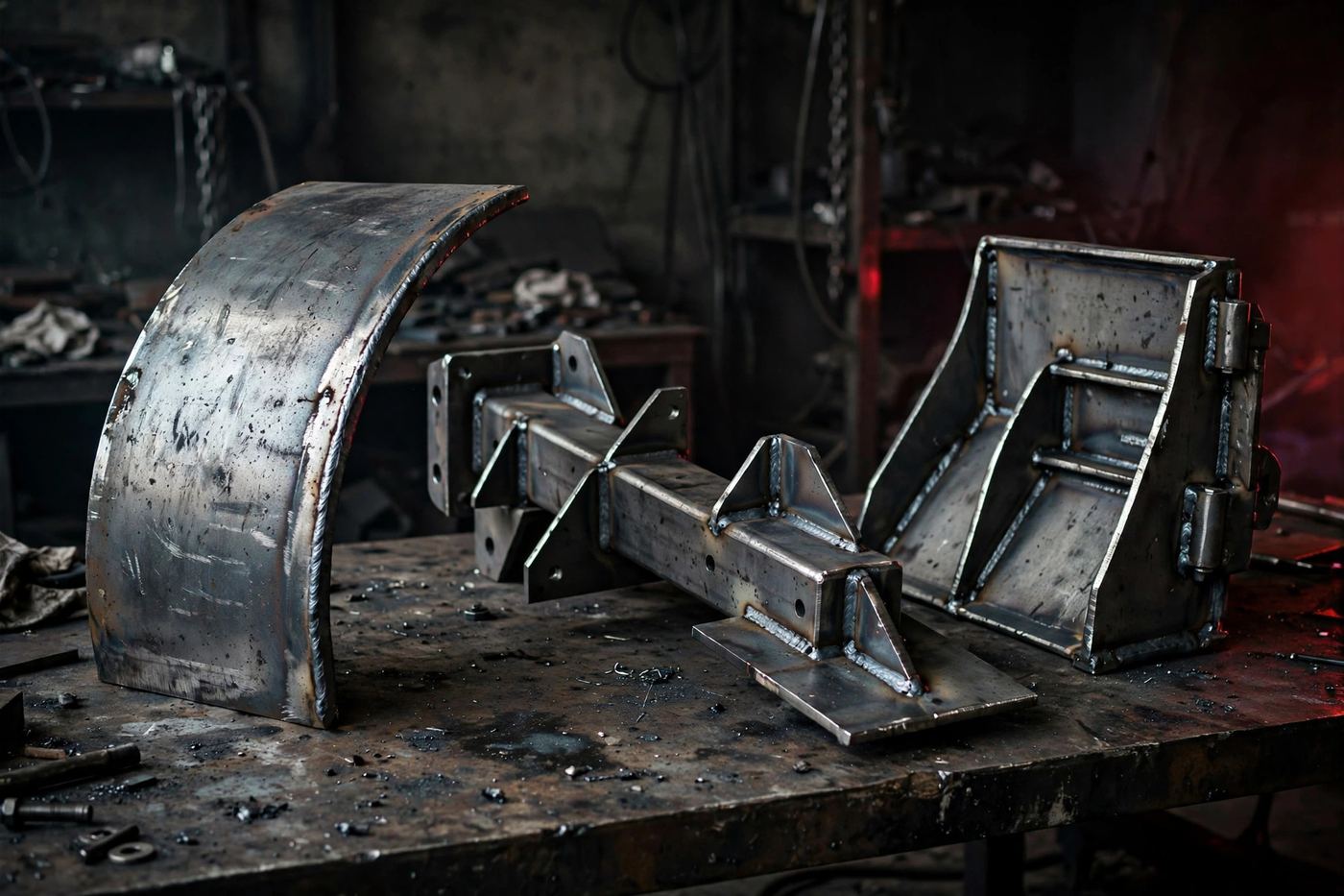 Mixer Plant Fabrication Parts