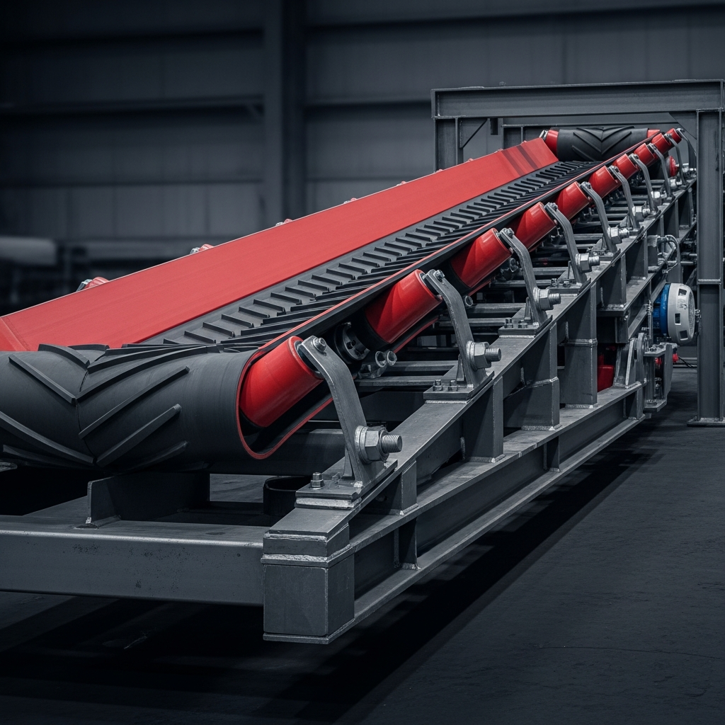 Heavy-Duty Belt Conveyor 1200mm