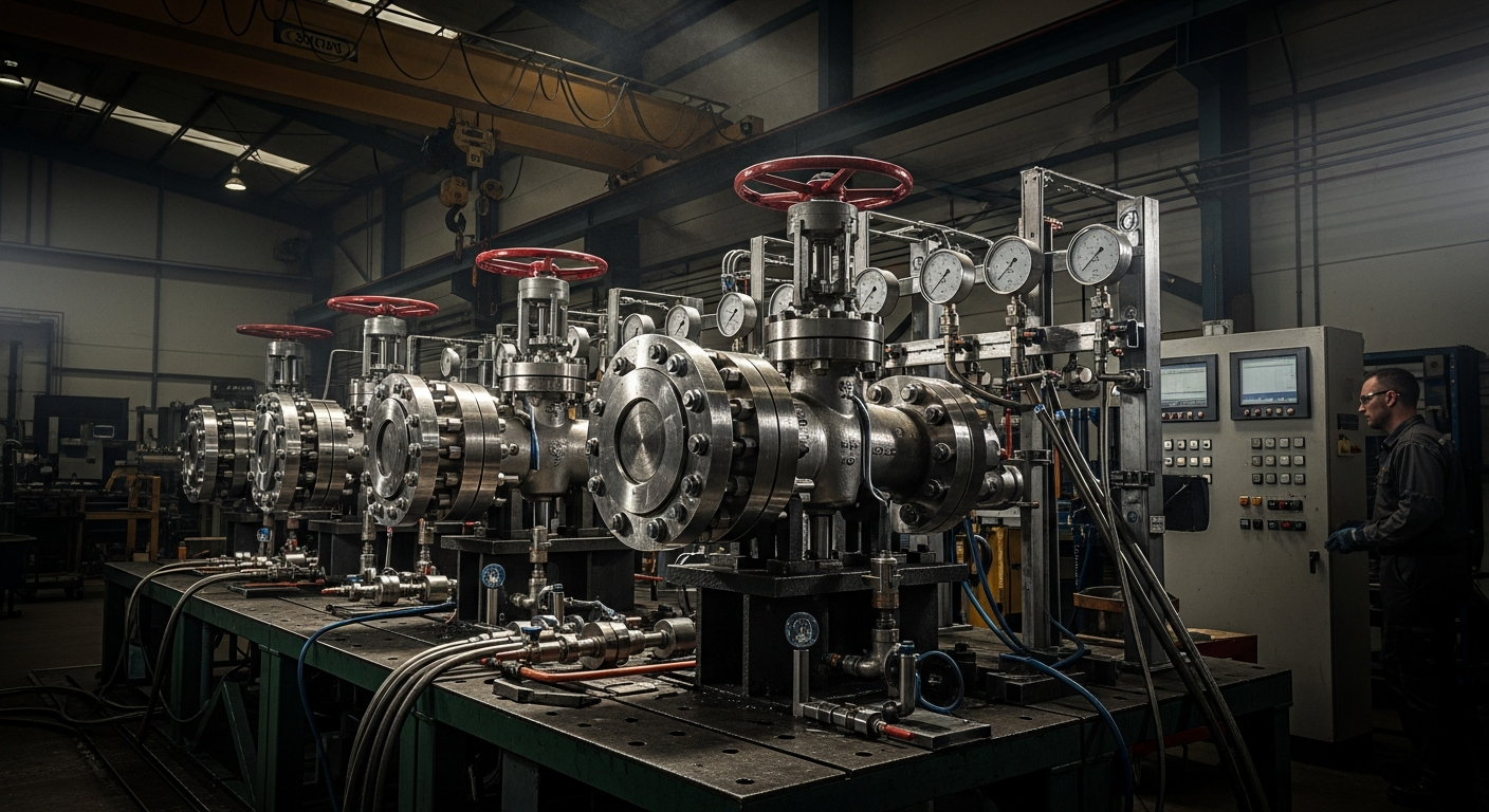 Industrial Valve Repair and Pressure Testing