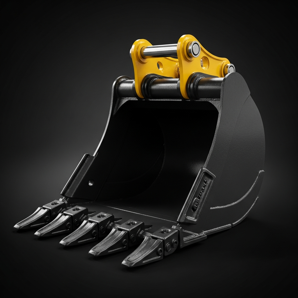 Excavator Boom Bucket Complete Assembly